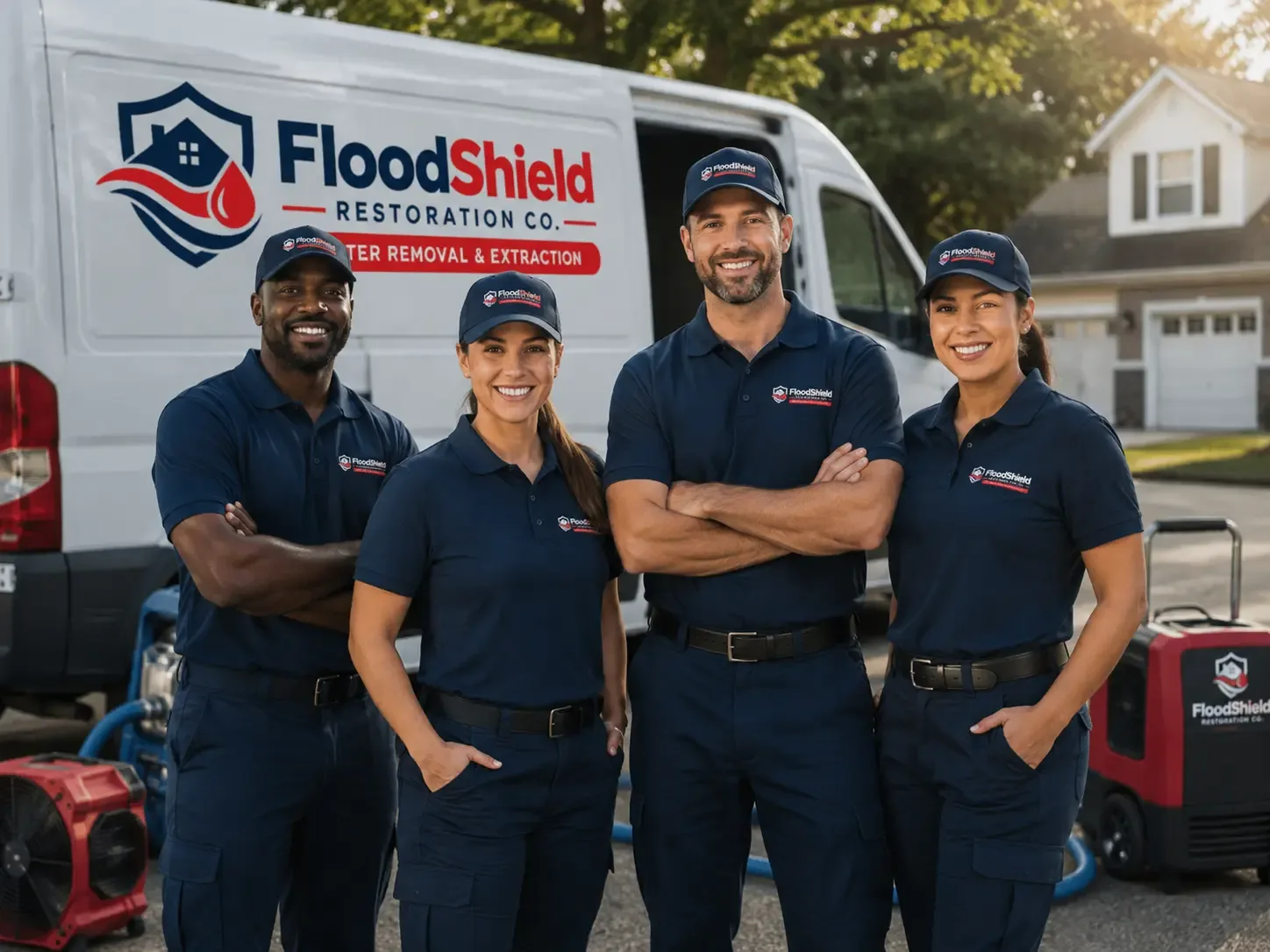 Flood Damage Restoration company in Fork, MD